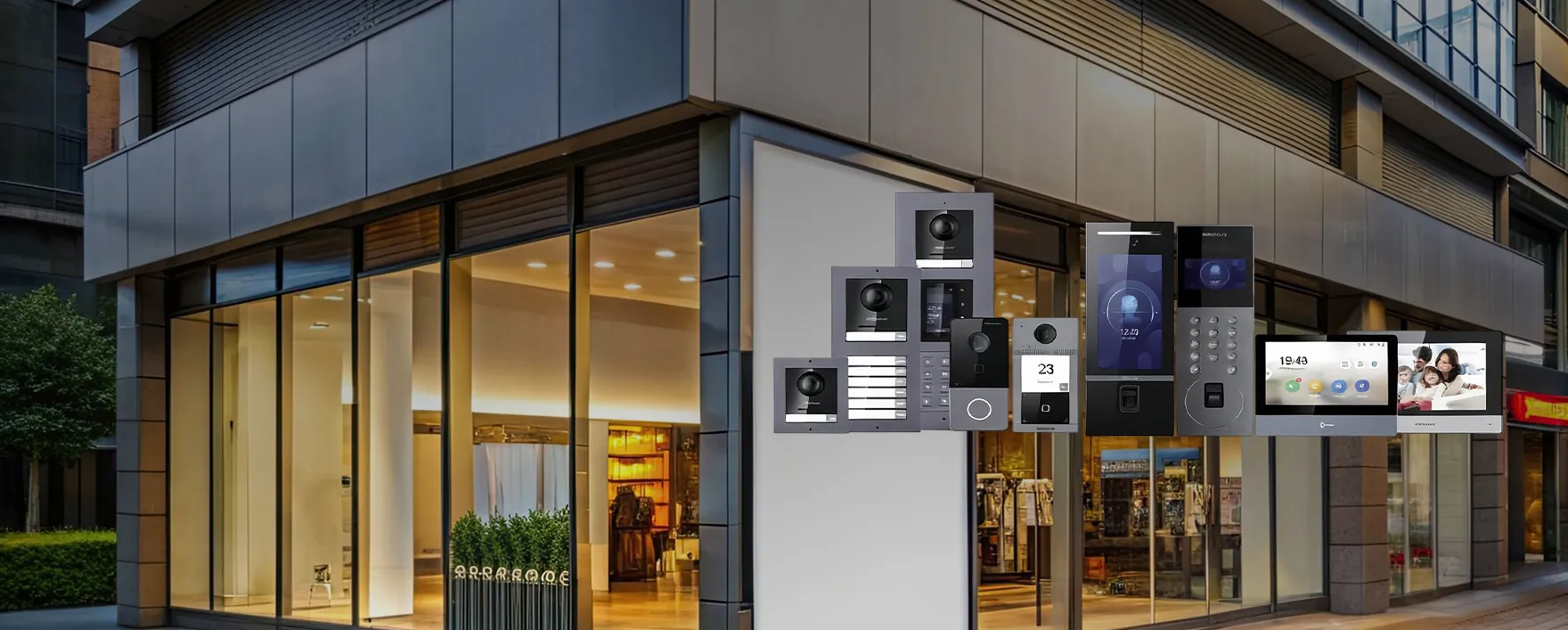 Video-Türsprechanlage Gewerbe